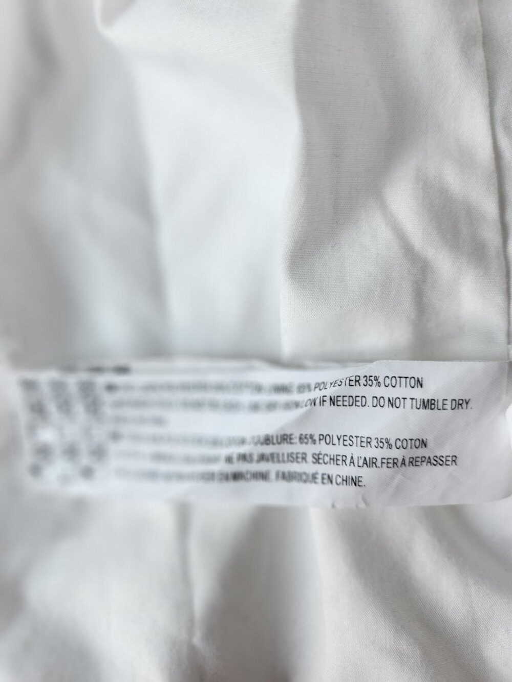 En Saison White Puff Sleeve Tiered Poplin Dress XS NWOT - Picture 8 of 12
